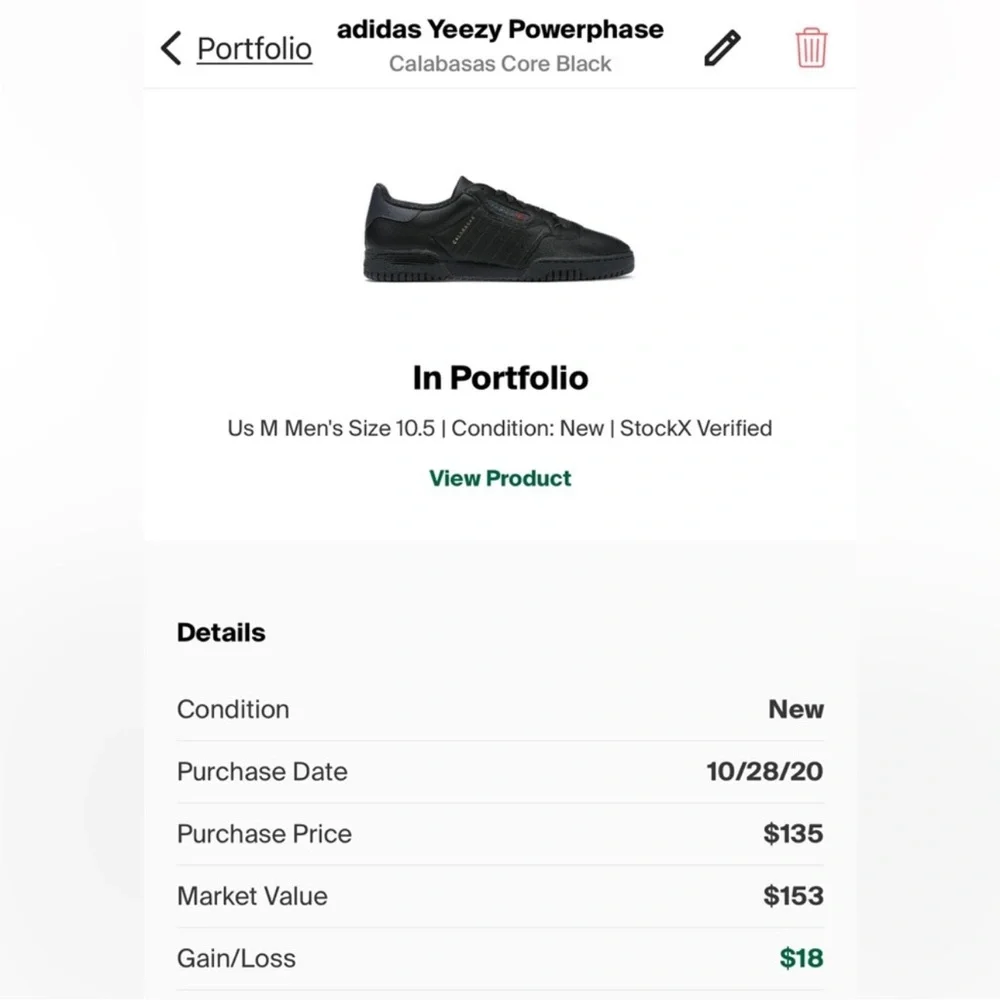 Adidas Yeezy Powerphase Sneaker - Picture 11 of 12